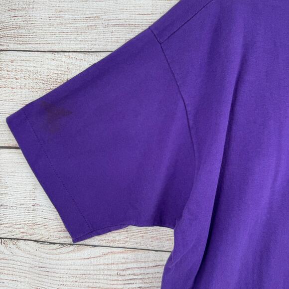 VTG Minnesota Vikings NFL Central Division 1992 Champions T-Shirt Mens XL Purple - Picture 5 of 9